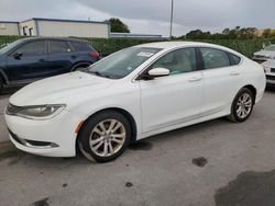 Salvage cars for sale from Copart Orlando, FL: 2015 Chrysler 200 Limited