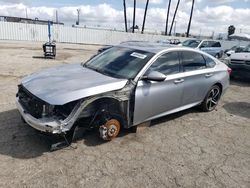 Salvage cars for sale at Van Nuys, CA auction: 2018 Honda Accord Sport