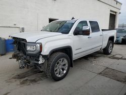 Salvage cars for sale from Copart Farr West, UT: 2018 GMC Sierra K1500 SLT