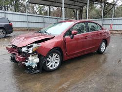 Salvage cars for sale from Copart Austell, GA: 2015 Subaru Impreza Premium