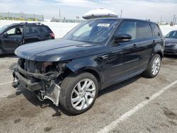 Salvage SUVs for sale at auction: 2019 Land Rover Range Rover Sport HSE