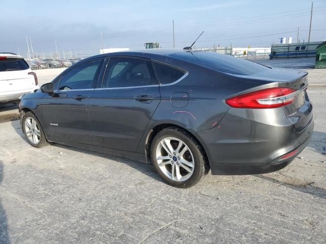 2018 Ford Fusion SE Hybrid