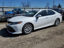 Salvage cars for sale at Lansing, MI auction: 2018 Toyota Camry L
