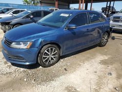 Salvage cars for sale from Copart Riverview, FL: 2017 Volkswagen Jetta SE