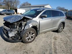 Salvage cars for sale from Copart Chatham, VA: 2014 Toyota Highlander XLE