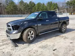 Salvage cars for sale at Gainesville, GA auction: 2017 Dodge RAM 1500 SLT