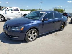 Salvage cars for sale at Wilmer, TX auction: 2012 Volkswagen Passat SE