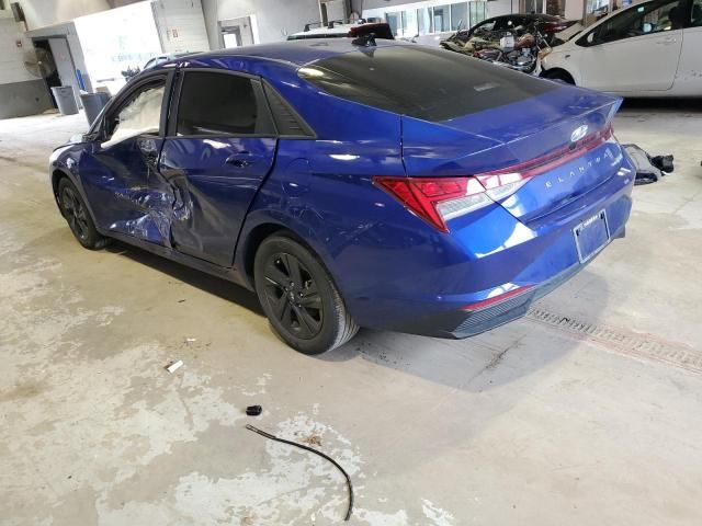 2022 Hyundai Elantra Blue