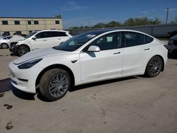 Salvage cars for sale at Wilmer, TX auction: 2021 Tesla Model 3