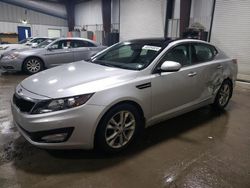 Salvage cars for sale at West Mifflin, PA auction: 2013 KIA Optima EX