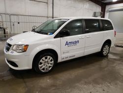 Salvage cars for sale at Avon, MN auction: 2017 Dodge Grand Caravan SE