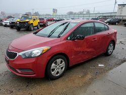 KIA salvage cars for sale: 2016 KIA Forte LX