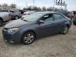 Salvage cars for sale from Copart Columbus, OH: 2014 Toyota Corolla ECO