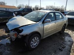 Salvage cars for sale at Columbus, OH auction: 2003 Toyota Corolla CE