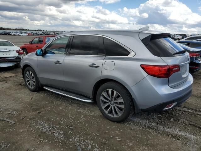 2016 Acura MDX Technology