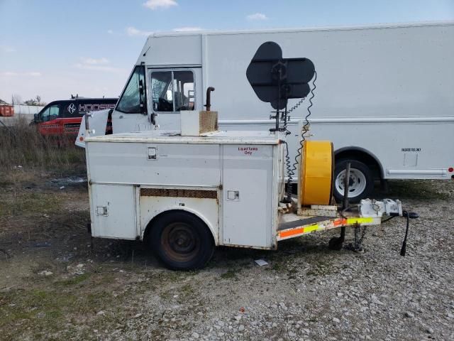 1990 Clark Forklift 1990 Clark B15 Trailer