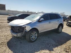 Salvage cars for sale from Copart Kansas City, KS: 2012 Ford Edge Limited