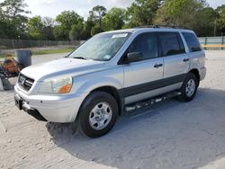 Vehiculos salvage en venta de Copart Fort Pierce, FL: 2005 Honda Pilot LX