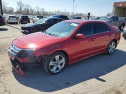 Salvage cars for sale from Copart Fort Wayne, IN: 2011 Ford Fusion Sport