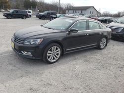 Salvage cars for sale from Copart York Haven, PA: 2016 Volkswagen Passat SEL