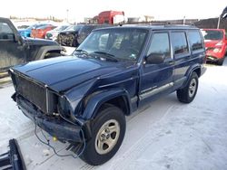 Salvage cars for sale from Copart Anchorage, AK: 2000 Jeep Cherokee Sport