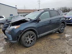 Toyota salvage cars for sale: 2018 Toyota Rav4 SE