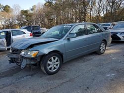 Salvage cars for sale at Austell, GA auction: 2001 Toyota Avalon XL