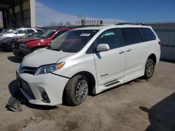 Salvage cars for sale at Kansas City, KS auction: 2020 Toyota Sienna XLE