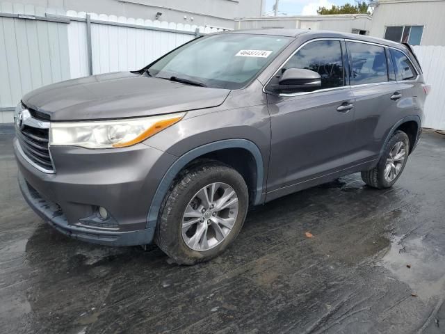 2014 Toyota Highlander LE