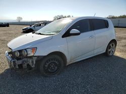 Salvage cars for sale at Anderson, CA auction: 2015 Chevrolet Sonic LTZ