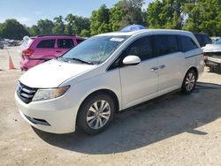 Vehiculos salvage en venta de Copart Ocala, FL: 2015 Honda Odyssey EXL