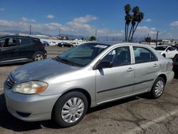 Toyota salvage cars for sale: 2003 Toyota Corolla CE