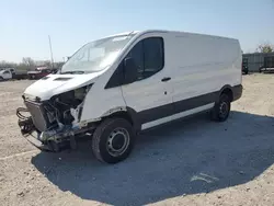 Salvage trucks for sale at Kansas City, KS auction: 2017 Ford Transit T-250