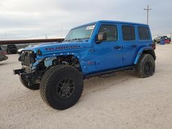 Salvage cars for sale from Copart Andrews, TX: 2021 Jeep Wrangler Unlimited Rubicon