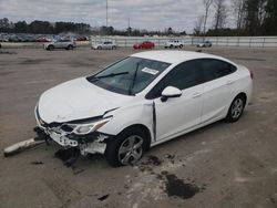 Salvage cars for sale at Dunn, NC auction: 2017 Chevrolet Cruze LS