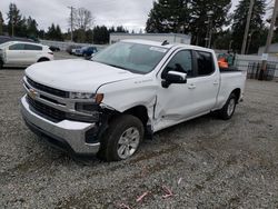 Salvage cars for sale from Copart Graham, WA: 2021 Chevrolet Silverado K1500 LT