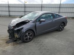 Salvage cars for sale at Antelope, CA auction: 2014 Honda Civic LX