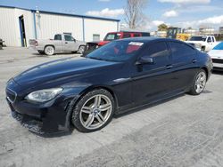 Vehiculos salvage en venta de Copart Tulsa, OK: 2015 BMW 640 I Gran Coupe