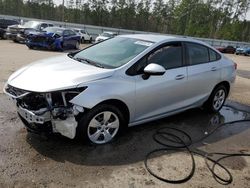 Salvage cars for sale from Copart Harleyville, SC: 2017 Chevrolet Cruze LS