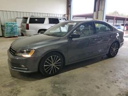 Salvage cars for sale at Florence, MS auction: 2016 Volkswagen Jetta Sport