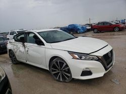 Nissan Altima SR salvage cars for sale: 2021 Nissan Altima SR