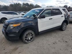 Vehiculos salvage en venta de Copart Mendon, MA: 2014 Ford Explorer Police Interceptor