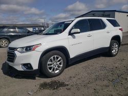 Salvage cars for sale from Copart Airway Heights, WA: 2020 Chevrolet Traverse LT