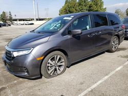 Salvage cars for sale from Copart Rancho Cucamonga, CA: 2022 Honda Odyssey Touring