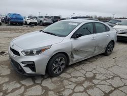 Salvage cars for sale at Indianapolis, IN auction: 2021 KIA Forte FE