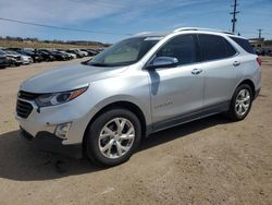 Salvage cars for sale from Copart Colorado Springs, CO: 2018 Chevrolet Equinox Premier