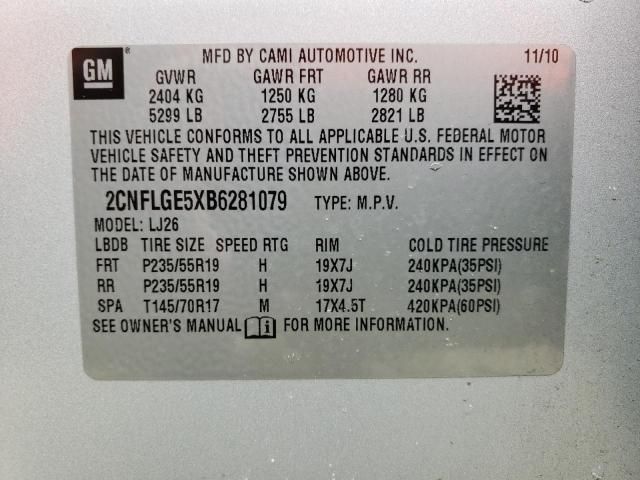 2011 Chevrolet Equinox LTZ