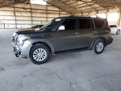 Salvage cars for sale from Copart Phoenix, AZ: 2019 Nissan Armada SV