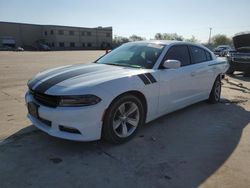 Salvage cars for sale at Wilmer, TX auction: 2016 Dodge Charger SXT