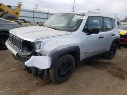 Salvage cars for sale at Chicago Heights, IL auction: 2017 Jeep Renegade Sport